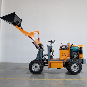 รถตักล้อยางไฟฟ้าขนาดเล็ก 800 กก. ใช้พลังงานใหม่ ขับเคลื่อนด้วยระบบไฮดรอลิก พร้อมบุ้งกี๋ รับประกัน 2 ปี - Product Image 6