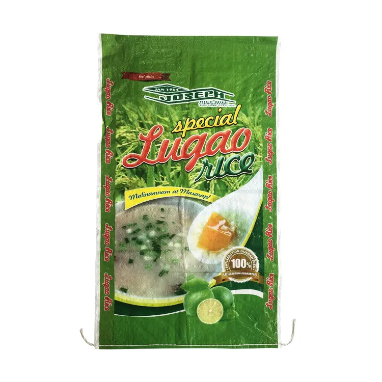 High Quality White Sunflower Oil Vegetable Potato Grass Seeds Plastic Pp Woven Packing Bags For Wild Bird Feed Packaging Bag