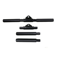 Attaches de Machine à câble barre rotative détachable, barres triceps avec poignée en mousse EVA pour système de poulie de câble