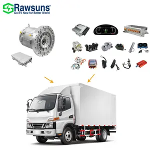 Rawsun 50Kw 80Kw pmsmacモーター電気自動車変換キットバス/トラック用EV車変換キット