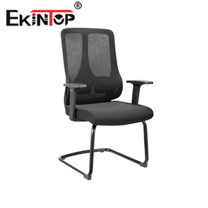   Silla de oficina de malla con soporte lumbar, reposabrazos fijos, altura ajustable y giratoria para uso en el hogar u oficina. - Product Image 1