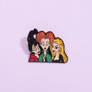 Venta al por mayor divertido tres <span class=keywords><strong>hermanas</strong></span> Hada tema Anime esmalte Metal broche-elegante para el Día Nacional ropa de fiesta de cumpleaños - Product Image 1