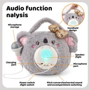 Juguete Electrónico de Peluche con Sonido para Niños Zhorya, Juguete de Peluche Musical, Micrófono de Peluche, Muñecas de Peluche para Cantar - Product Image 4