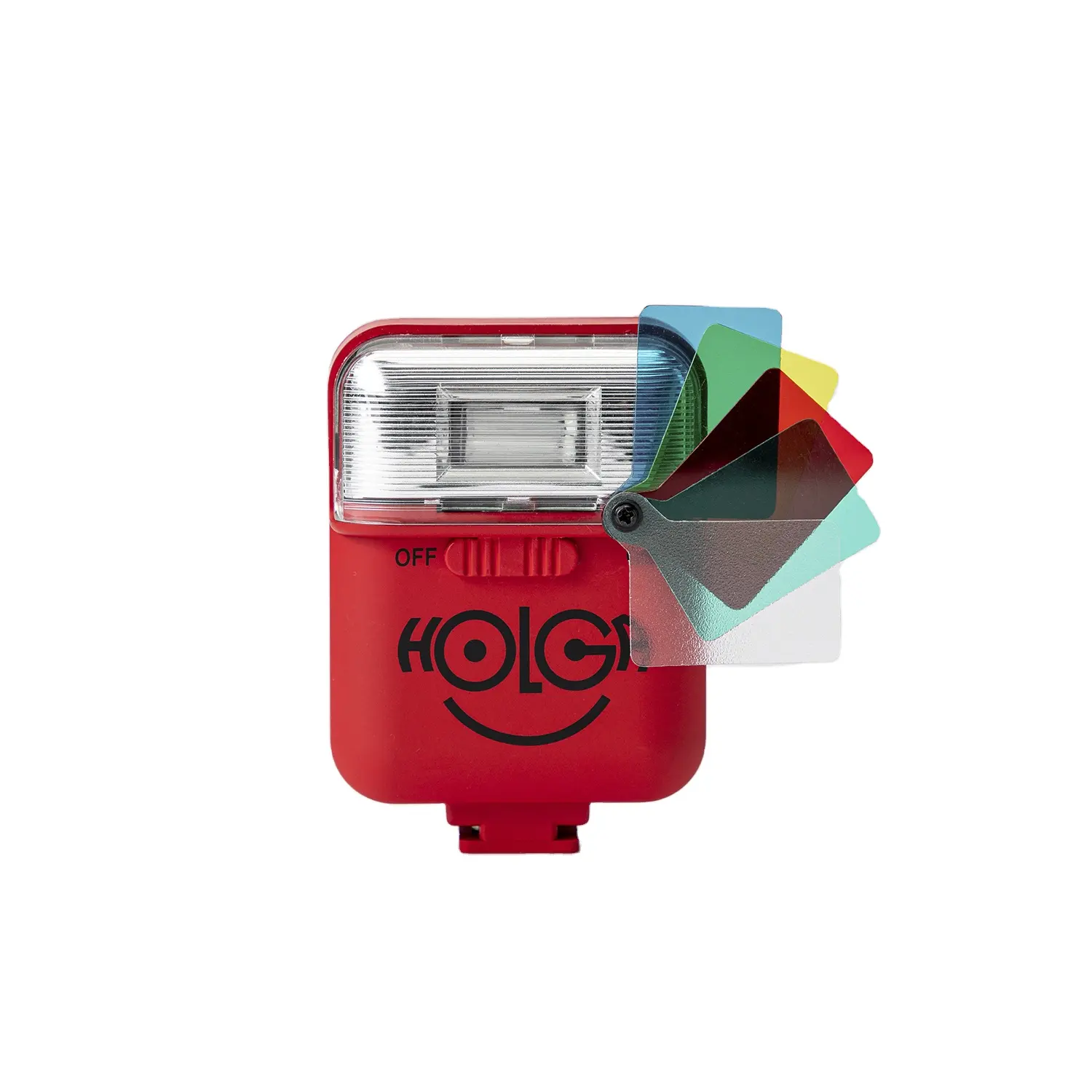 Holga 12MFC Five-color filter with hot shoe camera Flash