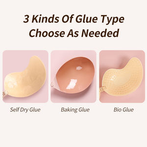 XB109 Nuovo <span class=keywords><strong>Reggiseno</strong></span> Invisibile in Silicone Magico, Impermeabile, Senza Spalline, Push-up - Product Image 2