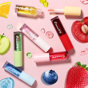 6 trái cây mùi hương son bóng giữ ẩm lâu dài Matte Lipgloss làm trắng phụ nữ trang điểm son môi mỹ phẩm bán buôn - Product Image 3