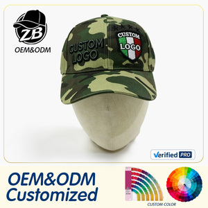 HKZB Custom Logo Luxury <b>Camo</b> Baseball <b>Cap</b> Flag Woven Patch Unstructured Dad Hat Outdoors Adjustable for Unisex - Product Image 1