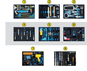 Armoire <span class=keywords><strong>de</strong></span> rangement professionnelle en aluminium FY-9060 pour outils <span class=keywords><strong>de</strong></span> maintenance, capacité 800 kg, station <span class=keywords><strong>de</strong></span> réparation rapide <span class=keywords><strong>de</strong></span> carrosserie pour le bricolage - Product Image 3