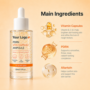 Sérum K-Beauty Hydratant Éclaircissant Apaisant les Rougeurs Affinant les Pores Améliorant la Peau Sèche et Rugueuse Niacinamide PDRN Capsule Ampoule Sérum - Product Image 4