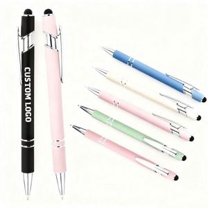 Business Stylus Engraved Personalized Gift Promotion Metal Custom Ballpoint <b>Pen</b> Ball Point with LOGO - Product Image 1