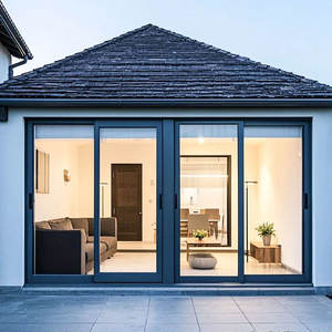 Nfrc Aama As2047 <span class=keywords><strong>Porte</strong></span> <span class=keywords><strong>d</strong></span>'<span class=keywords><strong>entrée</strong></span> en aluminium insonorisée Portes <span class=keywords><strong>d</strong></span>'<span class=keywords><strong>entrée</strong></span> battantes à 6 panneaux - Product Image 2