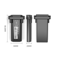 Nouveau mini traceur GPS 4G étanche pour véhicule avec fonction d'alarme de survitesse, localisateur GPS 4G pour voiture