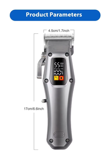 Bán buôn tóc cắt chuyên nghiệp cortadora de pelo với LED hiển thị tốc độ cao 5500 vòng/phút không dây Tóc máy cắt - Product Image 2