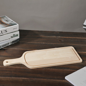 ถาดอบพิซซ่าไม้ทรงสี่เหลี่ยมสำหรับเตรียมอาหาร ล้างด้วยมือเท่านั้น - Product Image 3