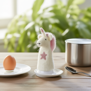 Chauffe-œufs Cilio Lana Unicorn, lot de 6, accessoire de table pour le petit-déjeuner - Product Image 3