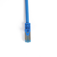 Câble Ethernet rapide SFTP Cat6a, gaine en PVC, LAN, Internet, routeur PC, câble de raccordement, blindage tressé, application informatique, stock, marque T.J