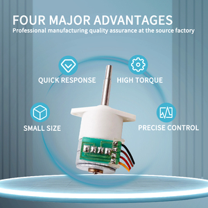 Permanent Magnet 2 Phase Micro 12mm <strong>Gear</strong> Stepper Dc <strong>Motor</strong> Mini 2.5mm <strong>Shaft</strong> 1050pps 48g.cm Holding Torque Stepper <strong>Motor</strong> 5 v 0.5A - Product Image 2