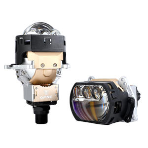 <span class=keywords><strong>Kit</strong></span> de mise à niveau de phares GPNE 3 Laser Eye Square LED Projector Lens 3 pouces super lumineux pour la rénovation de voitures et de camions - Product Image 2