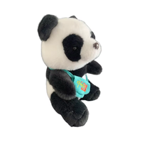 Peluche panda personnalisé super doux en coton PP avec design personnalisable couette d'anniversaire certifiée CE/CPC/ASTM