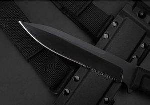 Cuchillo de Bolsillo Táctico de Supervivencia Defender Ver2.0 OEM Personalizable, Hoja de Acero Inoxidable con Punta Caída, Mango de Goma para Caza y Uso Diario (EDC) - Product Image 5