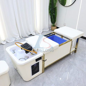 Pas de plomberie shampooing lit japonais tête Spa Massage lit Salon shampooing lit Salon de coiffure <span class=keywords><strong>lavage</strong></span> chaise pas de plomberie - Product Image 1