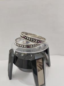 Elegant <b>Silver</b> <b>Charm</b> <b>Bracelets</b> for Women with Intricate Handcrafted Detailing Trendy <b>Silver</b> Plated Gift From India - Product Image 5