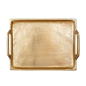 Plateau de service en métal résistant à la rouille, exportateur indien, plateau de rangement et de présentation polyvalent pour un usage quotidien, disponible au meilleur prix - Product Image 6