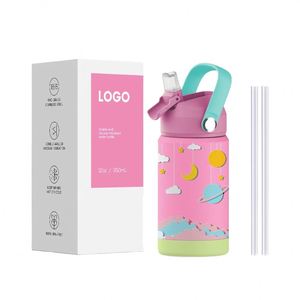 Botella de Viaje Premium para Niños, de Acero Inoxidable, 24 oz, Antiderrames, con Asa, Apta para Alimentos, Doble Aislamiento al Vacío, Libre de BPA, Ecológica - Product Image 1
