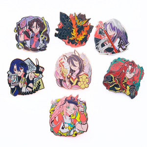 Biểu Tượng Tùy Chỉnh Cá Nhân Kim Loại Pins Hat Âm Nhạc Bạc Sneaker Hockey Biết Ơn Chết Bóng Đá Bóng Đá Mèo Cờ Máy Bay Pins - Product Image 6