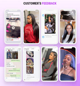 วิกผ<span class=keywords><strong>ม</strong></span>บราซิลแบบซุปเปอร์ดับเบิ้ลดรอน ไม่ต้องใช้กาว 6x5 HD Lace โปร่งใส แบบสวิส  พร้อ<span class=keywords><strong>ม</strong></span>สว<span class=keywords><strong>ม</strong></span>ใส่ สีน้ำตาลนมชา ผมตรงเรียบลื่น - Product Image 6