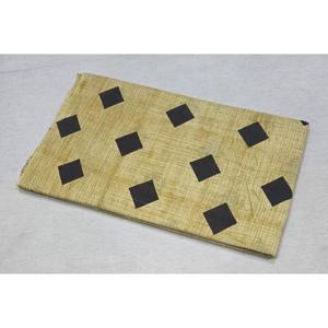 Tela de Algodón Lisa Transpirable con Estampado Geométrico Abstracto Bagru Kalamkari, Corte Mínimo de 10 Metros, Ancho de 43/44 Pulgadas - Product Image 4