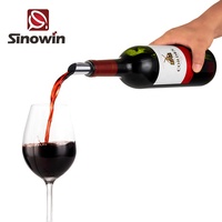 Disque anti-goutte de vin en aluminium PET avec logo personnalisé pour promotion