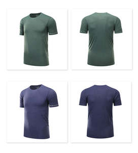 Camiseta vintage personalizada con estampado de cuello redondo para hombre, Camiseta lisa de gran tamaño en blanco para hombre - Product Image 6