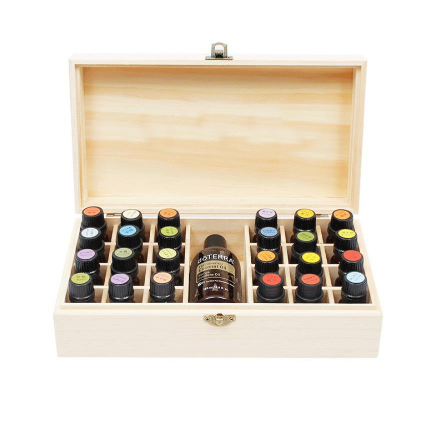 Wholesale Wooden Storage Doterra Essential Oil Box - Organize 25