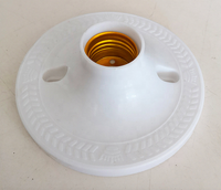 Accessoires pour lampes E27 E14 B22, types de supports de lampes, métal, laiton, douille en acrylique, pièces de douille, support de lampe/support d'ampoule/lampe