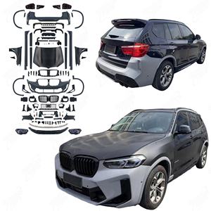 Kit de carrocería a precio de fábrica para <span class=keywords><strong>BMW</strong></span> <span class=keywords><strong>X3</strong></span> <span class=keywords><strong>XDrive</strong></span> <span class=keywords><strong>20d</strong></span> 28I 35i 2011-2017 actualización a F97 LCI M-Power X3M modo parachoques montaje Auto lámparas - Product Image 1