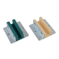 RBC Moderne Patin de guidage de contrepoids d'ascenseur en acier inoxydable pour ascenseurs d'hôtel, compatible, garantie 1 an