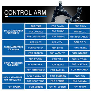 Usine TNG Pièces automobiles Bras de commande inférieur avant droit 54500-JE20A 54500-JE202 54500-JG000 pour Nissan Qashqai J10 X-trail T31 - Product Image 2