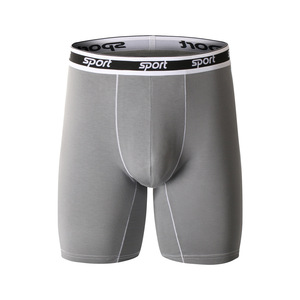 Ropa Interior <span class=keywords><strong>Gay</strong></span> de Talla Grande para Hombres Corpulentos, Micro Modal, Sexy y Cómoda, Bóxer - Product Image 6