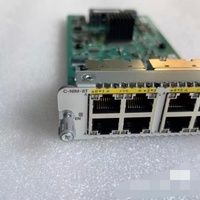 Cisco C-NIM-8T= NIM Gigabit LAN/WAN 8 ports pour séries Catalyst 8200/8300, crypté MACsec, modules RJ45 entièrement configurables L2/L3