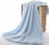 Offre Spéciale couverture chaude double couche imprimée personnalisée pour bébé, couverture d'emmaillotage super douce