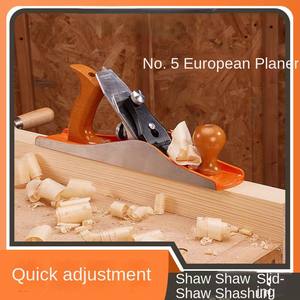 Cepillo <span class=keywords><strong>de</strong></span> <span class=keywords><strong>carpintero</strong></span> <span class=keywords><strong>de</strong></span> hierro estilo europeo No.5, manual, para recortar bordes, bricolaje industrial, con ángulo <span class=keywords><strong>de</strong></span> corte <span class=keywords><strong>de</strong></span> 45 grados - Product Image 2