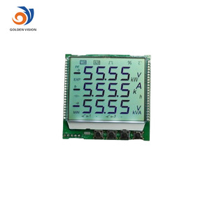 Tích cực đơn sắc COB cảm ứng tùy chỉnh phân khúc FSTN hiển thị nhà sản xuất 50.60*42 Khu vực hoạt động điện dung loại - Product Image 3