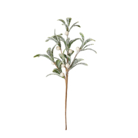 Sapin de Noël artificiel givré en épicéa, le plus vendu, petit format avec base, écologique, pour décoration de vase, maison, table, mariage, Noël