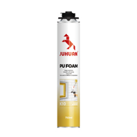 Mousse de polyuréthane professionnelle à haut rendement pour l'installation de fenêtres et de portes, avec une super dureté et des cellules lisses
