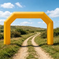Arche gonflable d'extérieur pour les agences de publicité, arche d'entrée publicitaire pour les agences de marketing et les salons professionnels