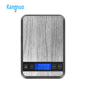 Balance de cuisine numérique professionnelle avec écran LCD, plateforme en acier inoxydable mince de 15 kg, pour la pâtisserie, la cuisine et l'usage domestique - Product Image 1