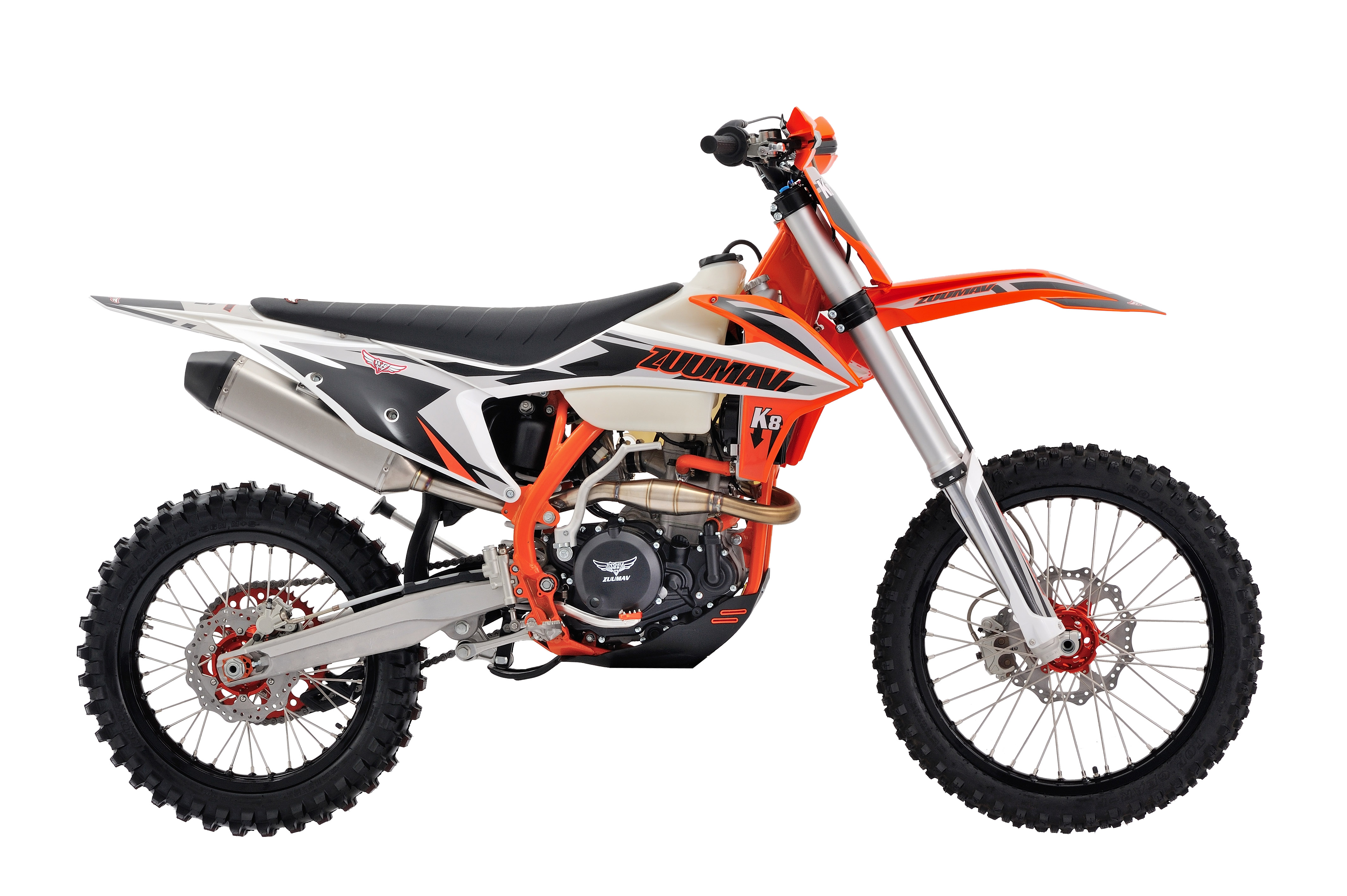ZUUMAV K8 250cc Enduro Dirt Bike - New 4-Stroke Racing Motorcycle