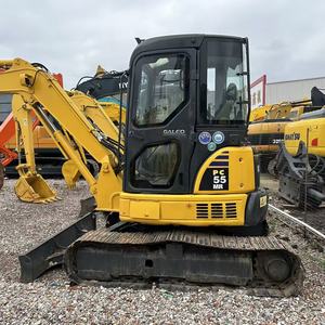 Excavadora Usada KOMATSU PC55 Mini, Modelo 2022, 5.5 Toneladas, Buen Estado, Pocas Horas, Motor, Caja de Cambios - Product Image 2