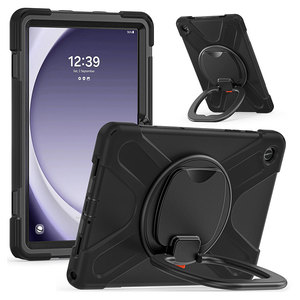 [Đối với Samsung Tab A9 cộng với trường hợp] 360 độ xoay đứng chủ <span class=keywords><strong>Tablet</strong></span> Bìa trường hợp đối với Samsung Galaxy Tab A9 cộng với trường hợp - Product Image 1